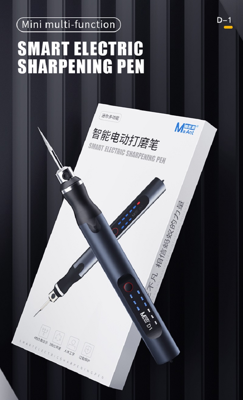 Secondary image of MAANT D1 INTELLIGENT CHARGING GRINDING PEN - Quality Phone Parts in Sri Lanka